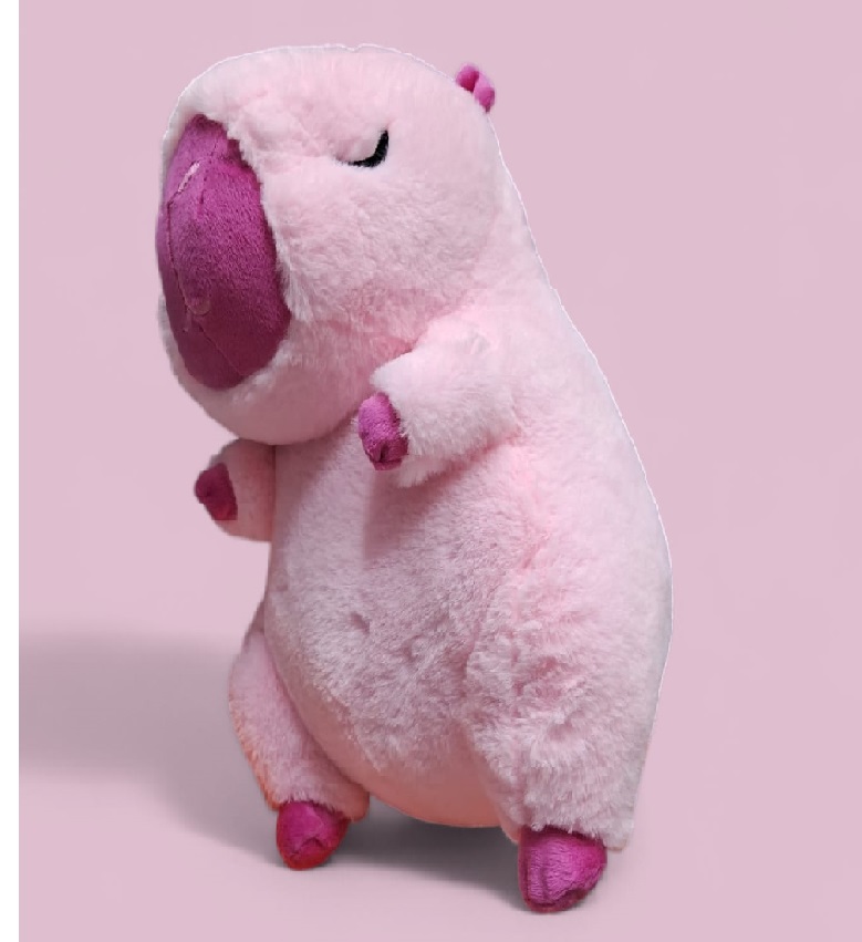 Ripley - PELUCHE CAPIABARA ROSADO 32CM APROX