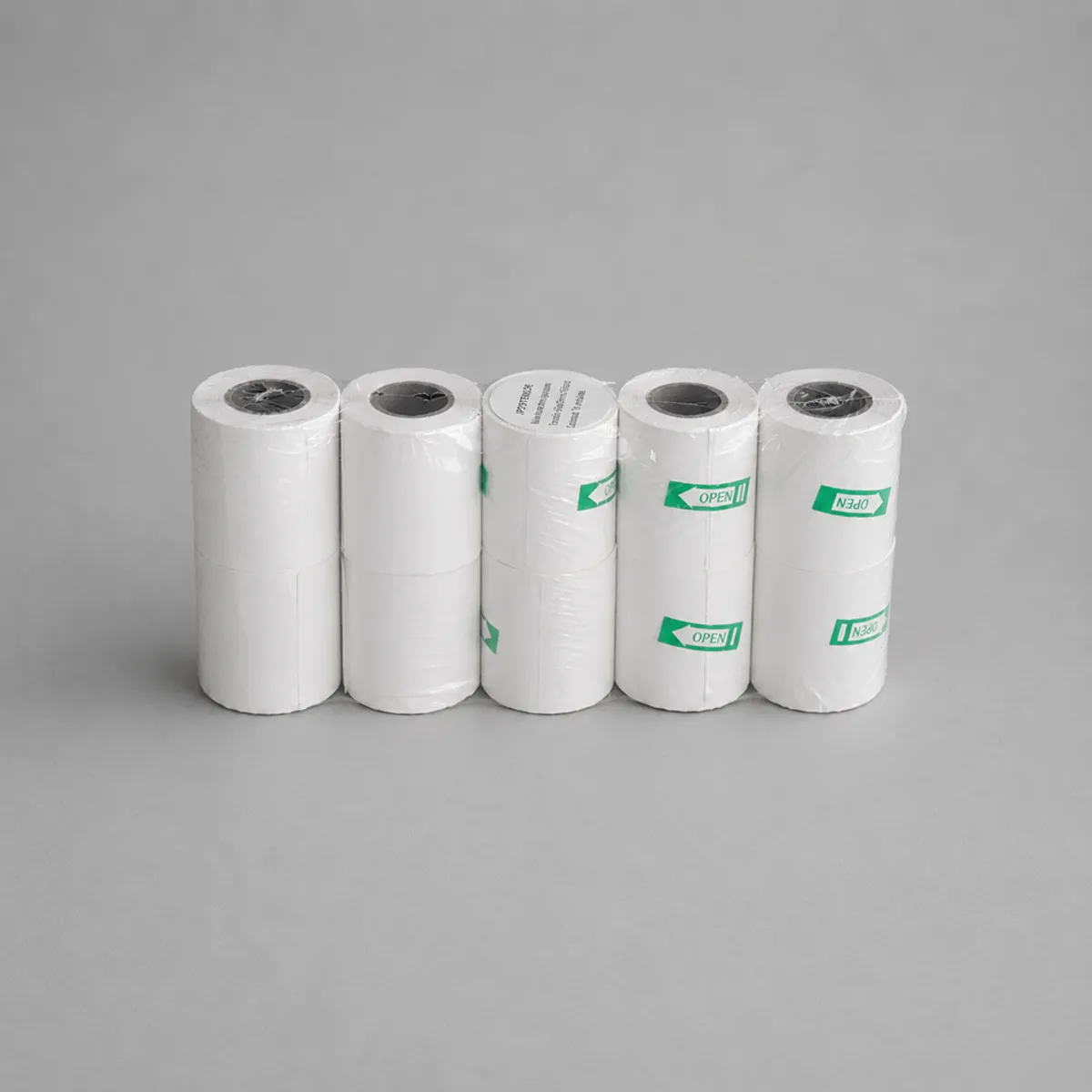 ETIQUETAS ADHESIVAS JPSYSTEMS DE160 TÉRMICO 50X50MM CAJA DE 100 ROLLOS - 3