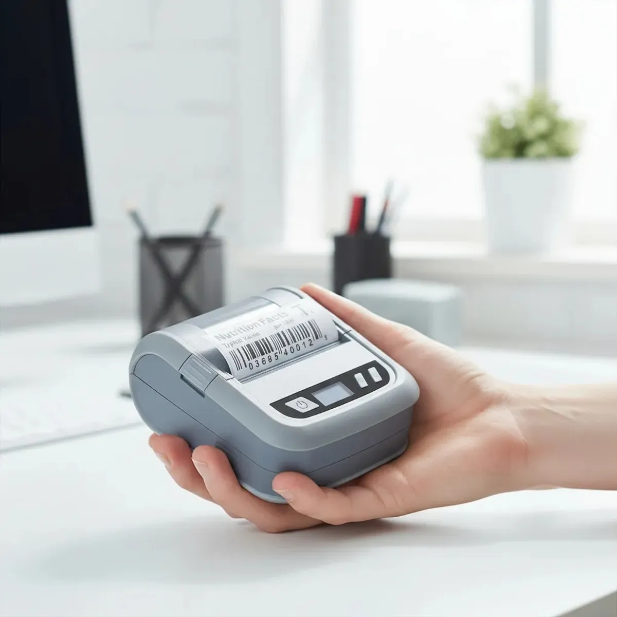Impresora portátil térmica dual etiquetas adhesivas hasta 76mm XPRINTER P323B USB Bluetooth WIFI - 1