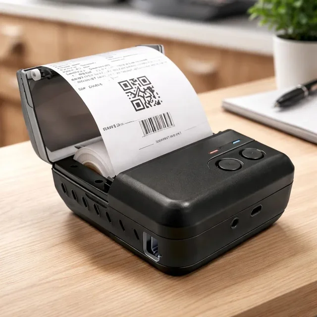 IMPRESORA PORTÁTIL TÉRMICA JPSYSTEMS CX80B BATERÍA TICKET 80MM USB BLUETOOTH + 1 ROLLO - 4