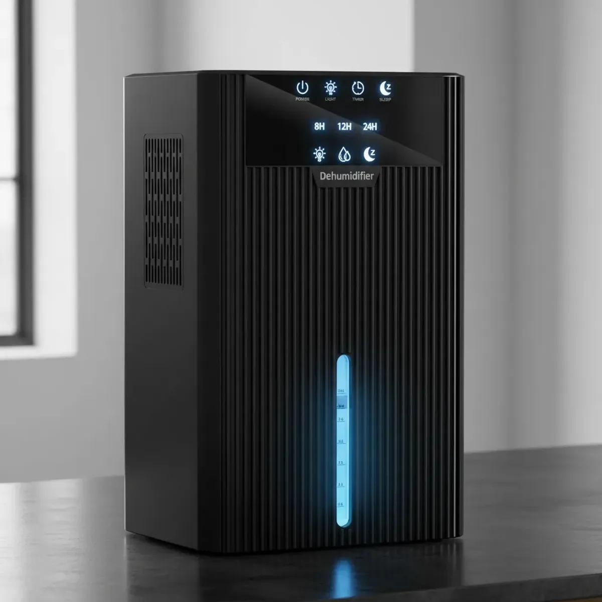 DESHUMEDECEDOR DESHUMIFICADOR CUBRE 25 M² TANQUE 2.2L BOTONES TÁCTILES TEMPORIZADOR Y MODO SLEEP 28W - 1