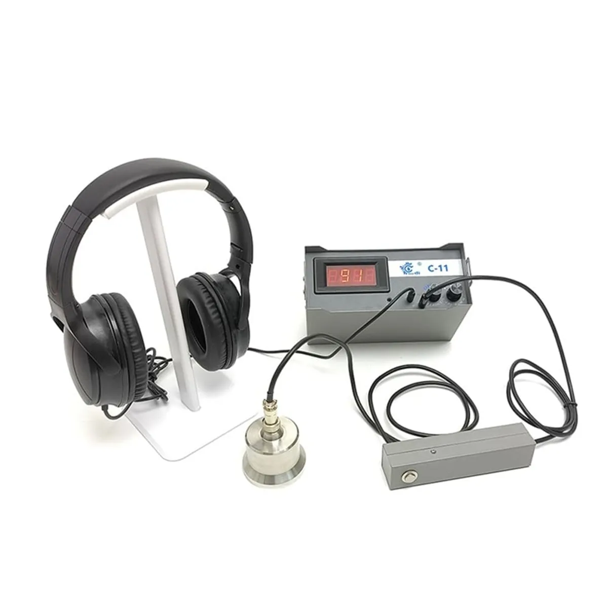DETECTOR ACÚSTICO DE FUGAS DE AGUA EN TUBERÍAS DE PLOMERÍA DOMÉSTICA TIPO GEÓFONO C-11 - 1