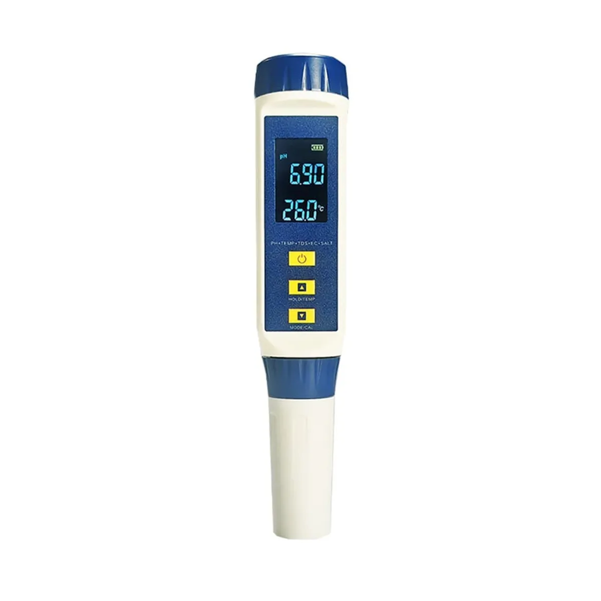 MEDIDOR DE CALIDAD DE AGUA 5 EN 1: PH, EC, TDS, SALINIDAD, TEMPERATURA LY701 - 7
