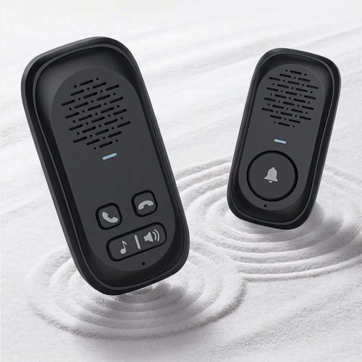 TIMBRE INALÁMBRICO AUDIO BIDIRECCIONAL CON BATERIA IP44 HASTA 50 METROS AIRE LIBRE HORIZONTAL - 6