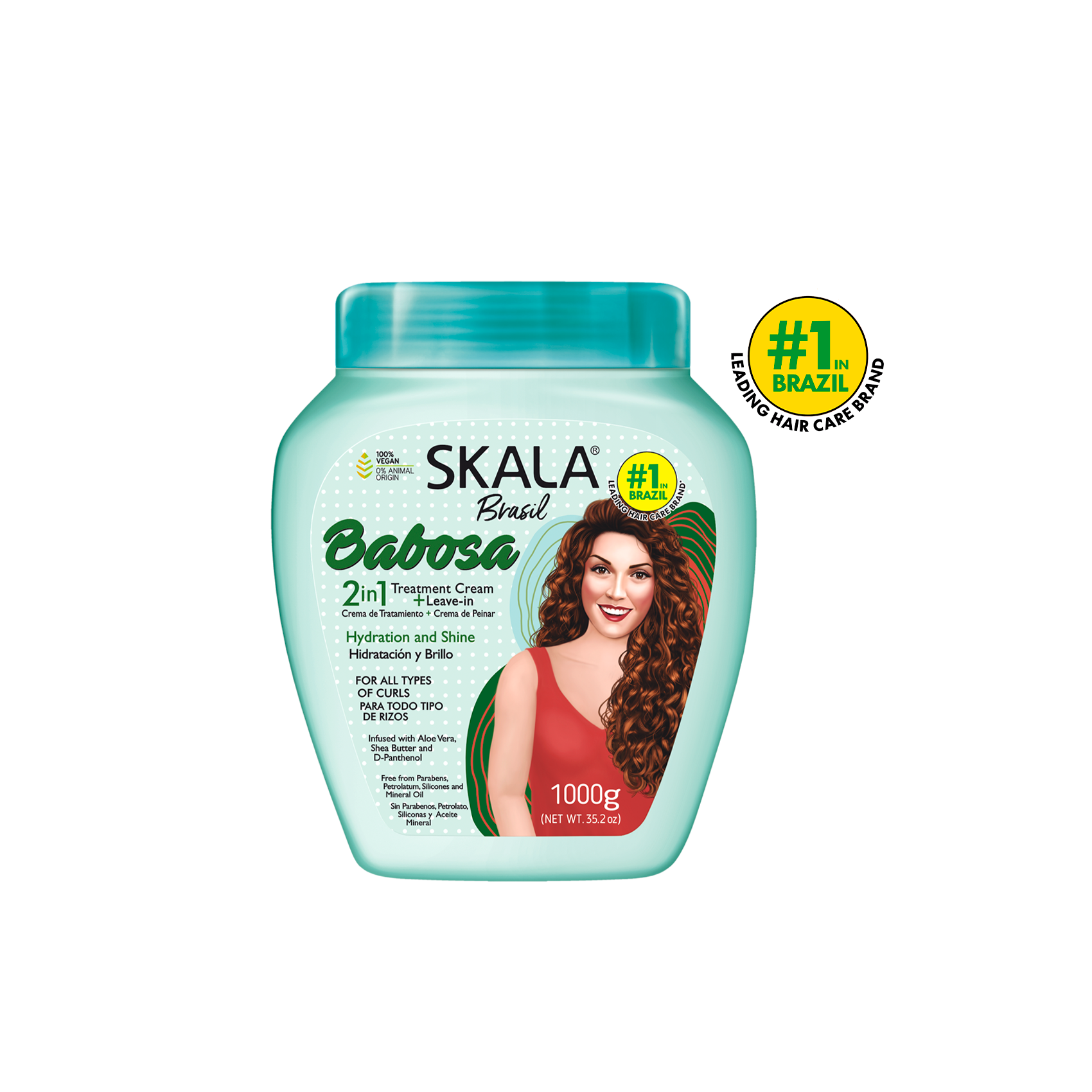 CREMA DE TRATAMIENTO ACONDICIONADOR 2 EN 1 BABOSA - 1