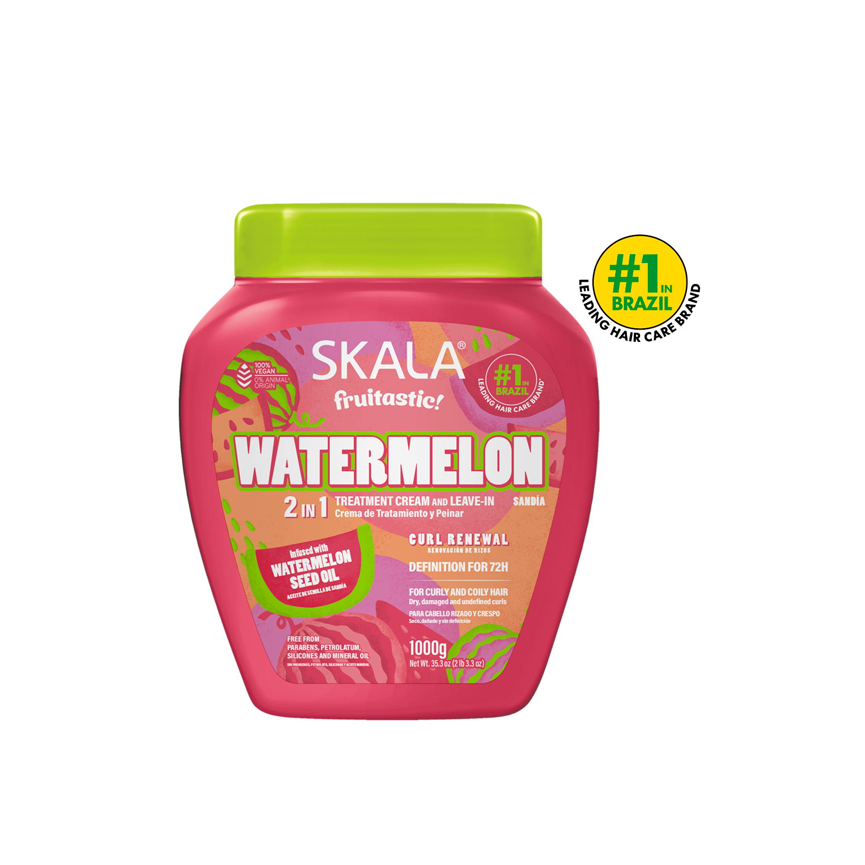 SKALA - CREMA DE TRATAMIENTO ACONDICIONADOR Y PEINAR 2 EN 1 WATERMELON - 1