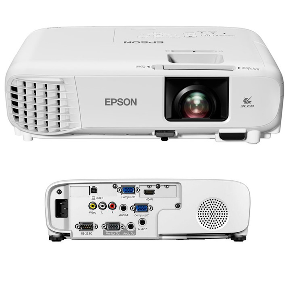PROYECTOR EPSON POWERLITE X49, 3600 LÚMENES, 1024X768, XGA V11H982020 - 2