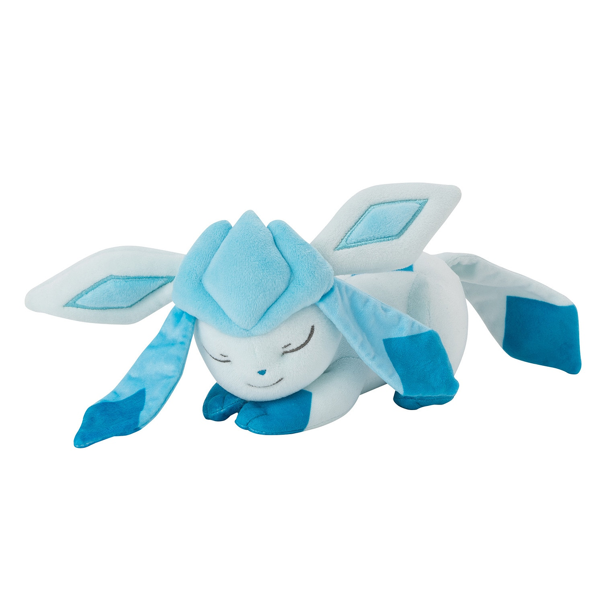 PELUCHE POKEMON GLACEON DORMIDO BANPRESTO - 1