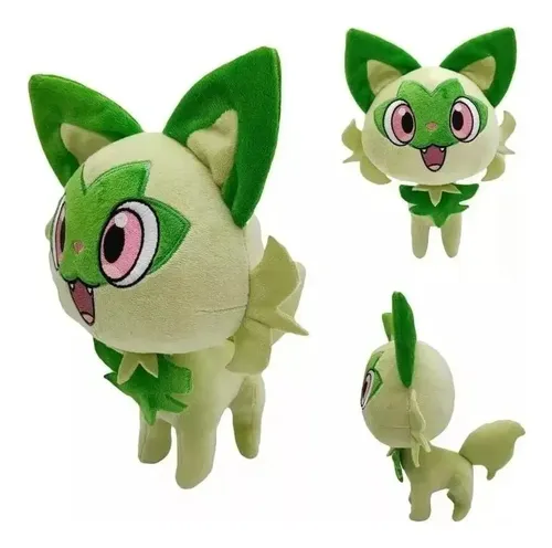 PELUCHE POKÉMON SPRIGATITO SHINY - 1