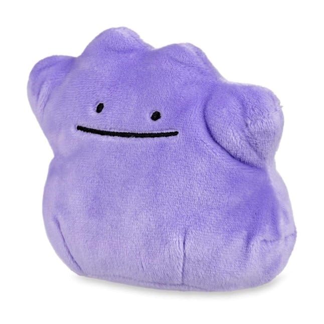 PELUCHE POKÉMON DITTO TIPO NORMAL COLECCIONABLE - 1