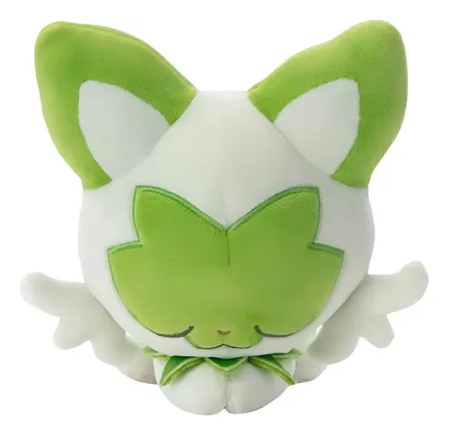 PELUCHE POKÉMON SPRIGATITO DORMIDO TIPO PLANTA COLECCIONABLE - 1