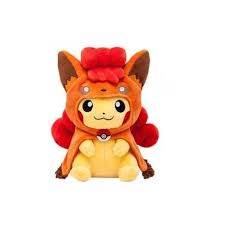 PELUCHE POKÉMON PIKACHU DISFRAZ VULPIX (COSPLAY) COLECCIONABLE - 1