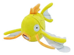 PELUCHE POKÉMON MAGIKARP SHINY DORADO TIPO AGUA COLECCIONABLE - 1