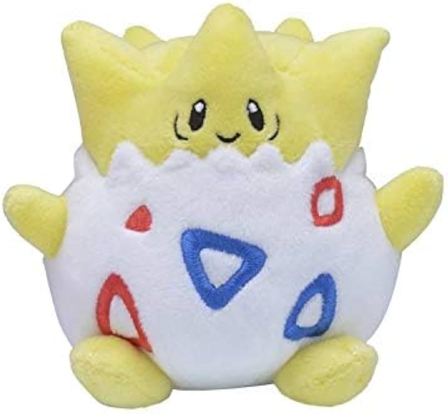 PELUCHE POKÉMON TOGEPIC BEBÉ CASCARON TIPO HADA COLECCIONABLE - 1