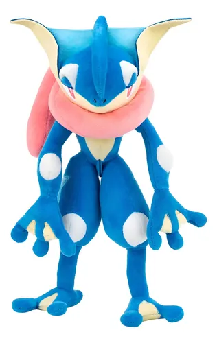 PELUCHE POKÉMON GRENINJA EVOLUCIÓN TIPO AGUA / SINIESTRO COLECCIONABLE - 1