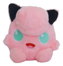 PELUCHE POKÉMON JIGGLYPUFF CANTANTE AFELPADO TIPO NORMAL/HADA COLECCIONABLE - 1