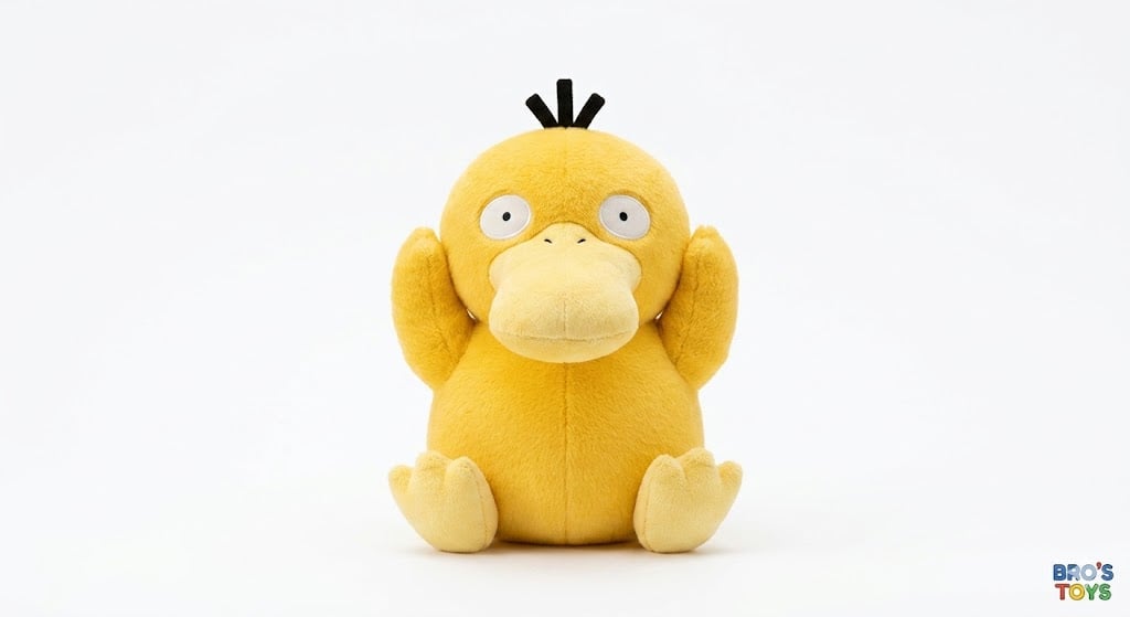 PELUCHE POKÉMON PSYDUCK CONFUSIÓN AFELPADO TIPO AGUA COLECCIONABLE - 1
