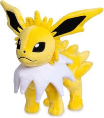PELUCHE POKÉMON JOLTEON EVOLUCIÓN TIPO ELÉCTRICO COLECCIONABLE - 1