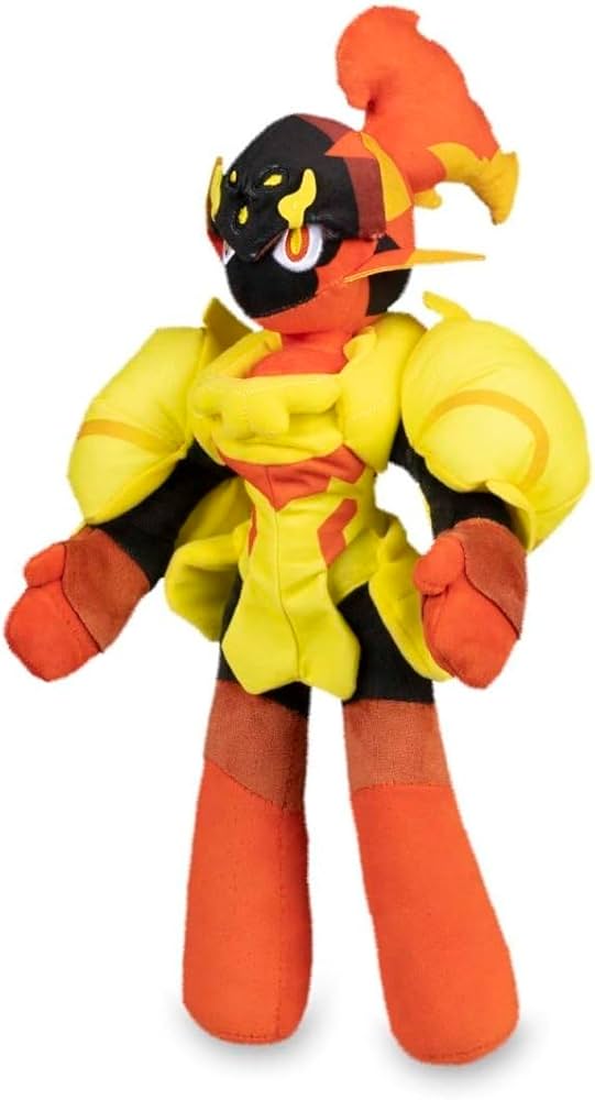 PELUCHE POKÉMON ARMAROUGE GUERRERO TIPO FUEGO/PSÍQUICO COLECCIONABLE - 1