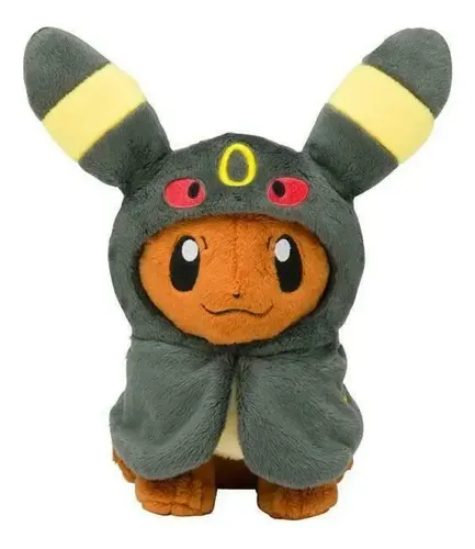 PELUCHE POKÉMON EEVEE DISFRAZ UMBREON EDICIÓN ESPECIAL COLECCIONABLE - 1