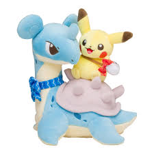 PELUCHE POKÉMON PIKACHU SOBRE LAPRAS EDICIÓN ESPECIAL – AVENTURA DE COLECCIÓN PREMIUM - 1