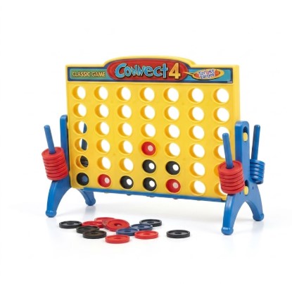 JUEGO DE MESA CLÁSICO 'CONNECT 4' (CONECTA 4) - SET DE ESTRATEGIA PARA DOS JUGADORES - 1