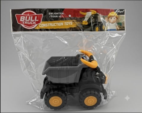 CAMIÓN VOLQUETE DE CONSTRUCCIÓN 'BULL TRUCK' - DISEÑO DE TORO (TOLVA SÓLIDA) - 1