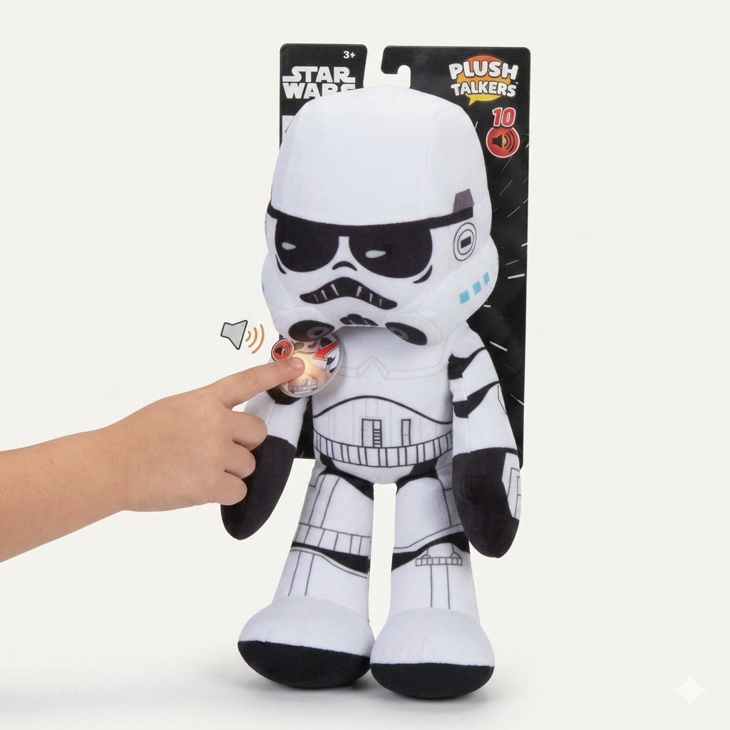 PELUCHE STAR WARS CON SONIDO - 2