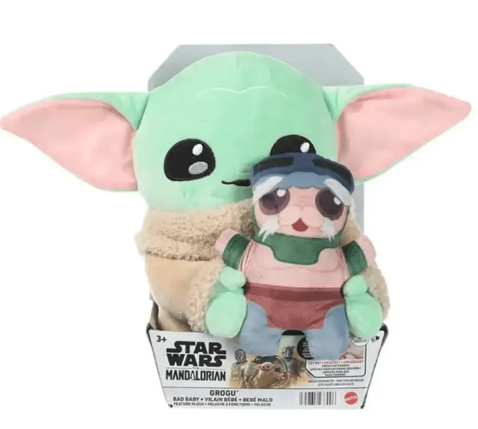 PELUCHE STAR WARS BABY GROGU CON FRASES - 1