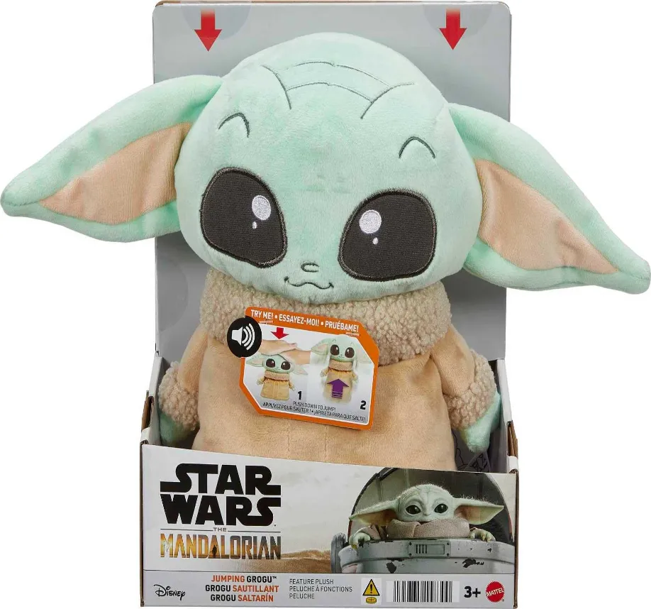 PELUCHE STAR WARS BABY GROGU - 1