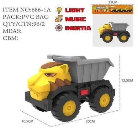 MINI CARRO CONSTRUCTOR LEON - 1