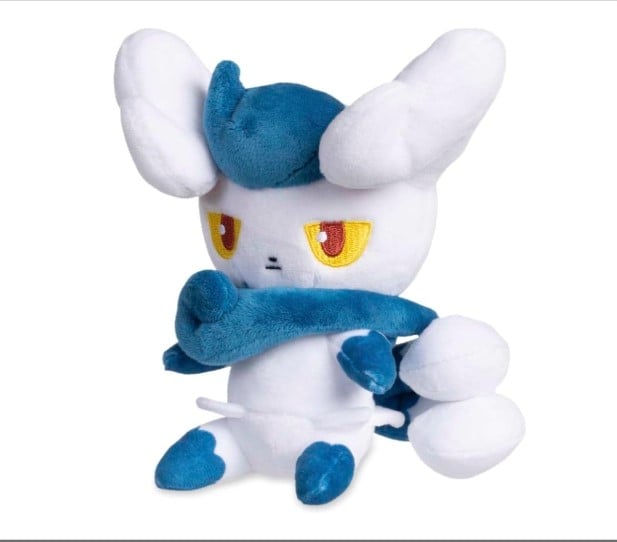 PELUCHE DE MEOWSTIC HEMBRA POKÉMON (KALOS) – COLECCIONABLE | ALTA CALIDAD - 1