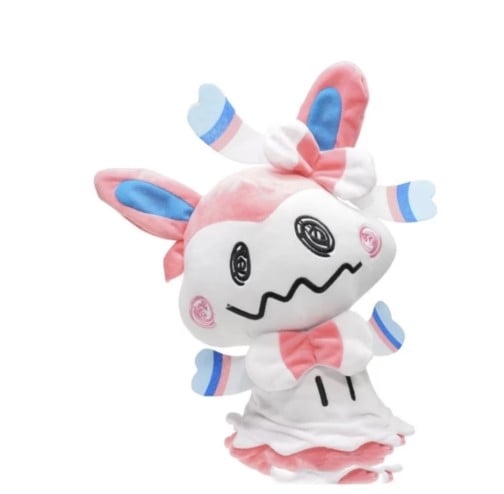 PELUCHE DE MIMIKYU DISFRAZADO DE SYLVEON POKÉMON – COLECCIONABLE | ALTA CALIDAD - 1