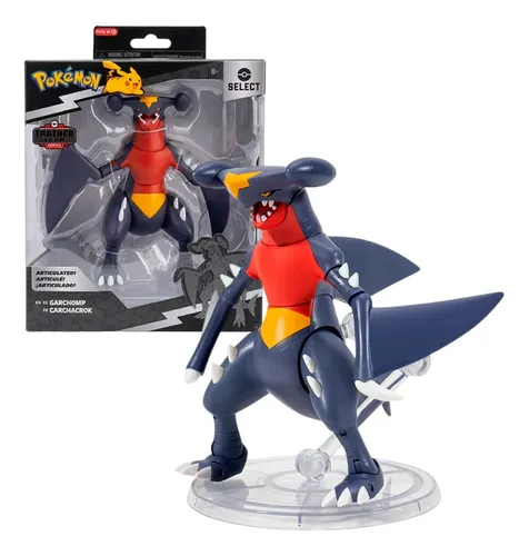 FIGURA ARTICULADA GARCHOMP POKEMON SELECT COLECCIONABLE - 2