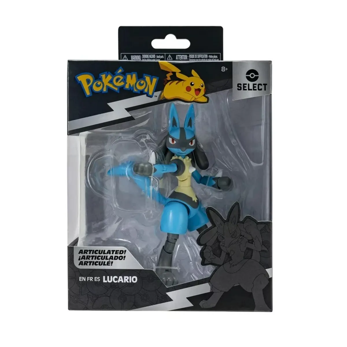FIGURA DE ACCIÓN LUCARIO CAJA SELECT COLECCIONABLE - 3