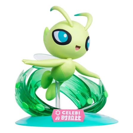 FIGURA DE CELEBI POKÉMON (JOHTO) – COLECCIONABLE | ALTA CALIDAD - 1