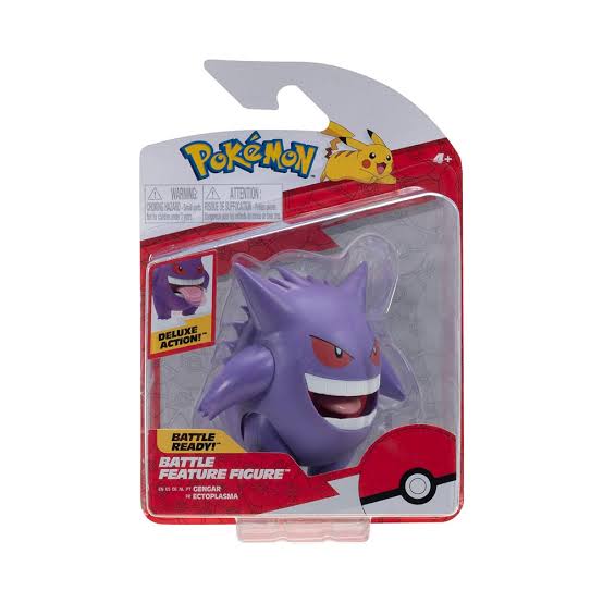 FIGURA GENGAR POKÉMON BATTLE FEATURE FIGURE (DELUXE ACTION) – EDICIÓN COLECCIONABLE - 1