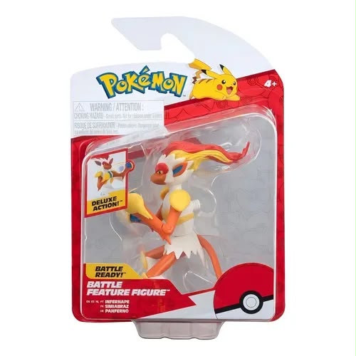 FIGURA INFERNAPE POKÉMON BATTLE FEATURE FIGURE (DELUXE ACTION) – EDICIÓN COLECCIONABLE - 1