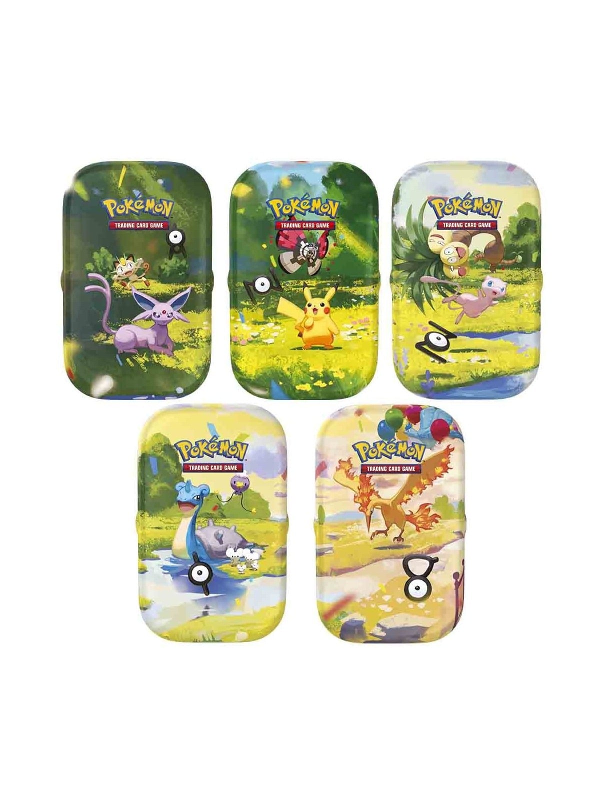 MINI LATA POKÉMON TCG 30TH CELEBRATION DÍA – 2 SOBRES + CARTA DE ARTE + STICKERS INGLÉS - 1