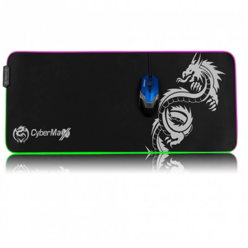 PAD MOUSE GAMER CYBERMAX  CBX FX108 RGB - 1