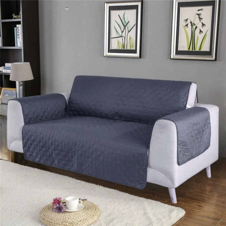 PROTECTOR SALA FABULOSA SEMI IMPERMEABLE MUEBLE 3 2 1 PLOMO - 2