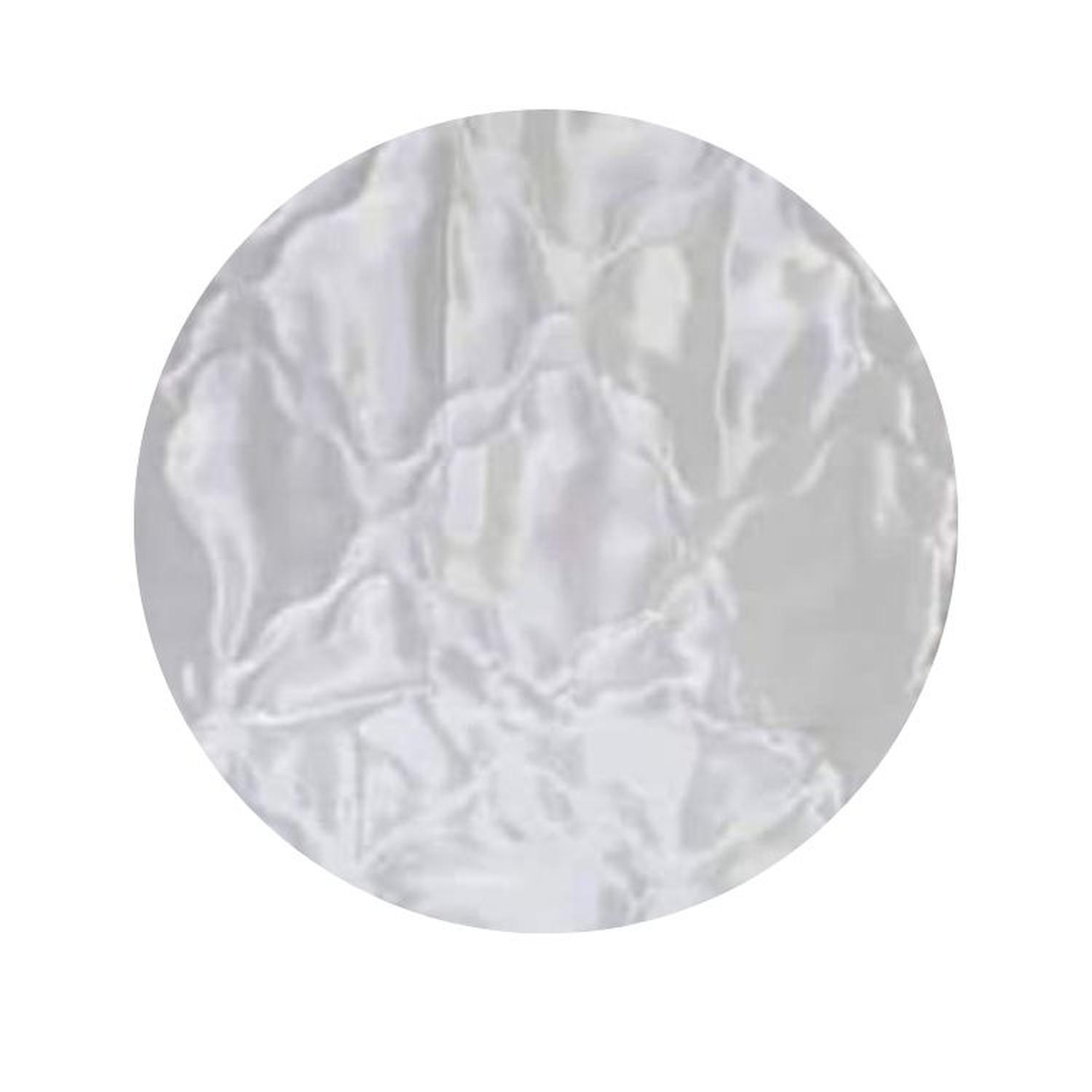 FUNDA DE SILLA DE EVENTO EN TELA SATINADA/VESTIDO ELEGANTE - PERLA - 4