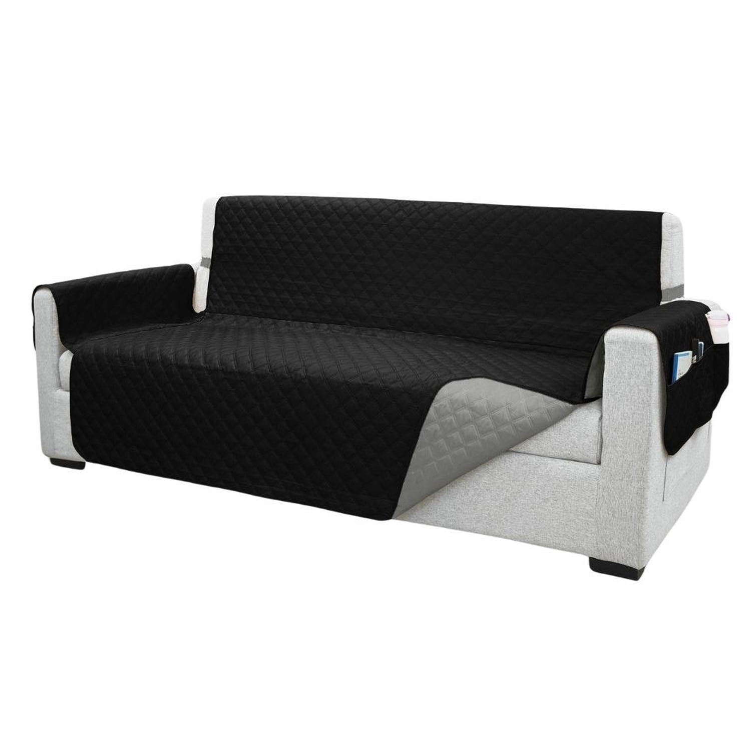PROTECTOR DE MUEBLE 3-2-1 ANTIFLUÍDO Y REVERSIBLE - NEGRO/GRIS - 1