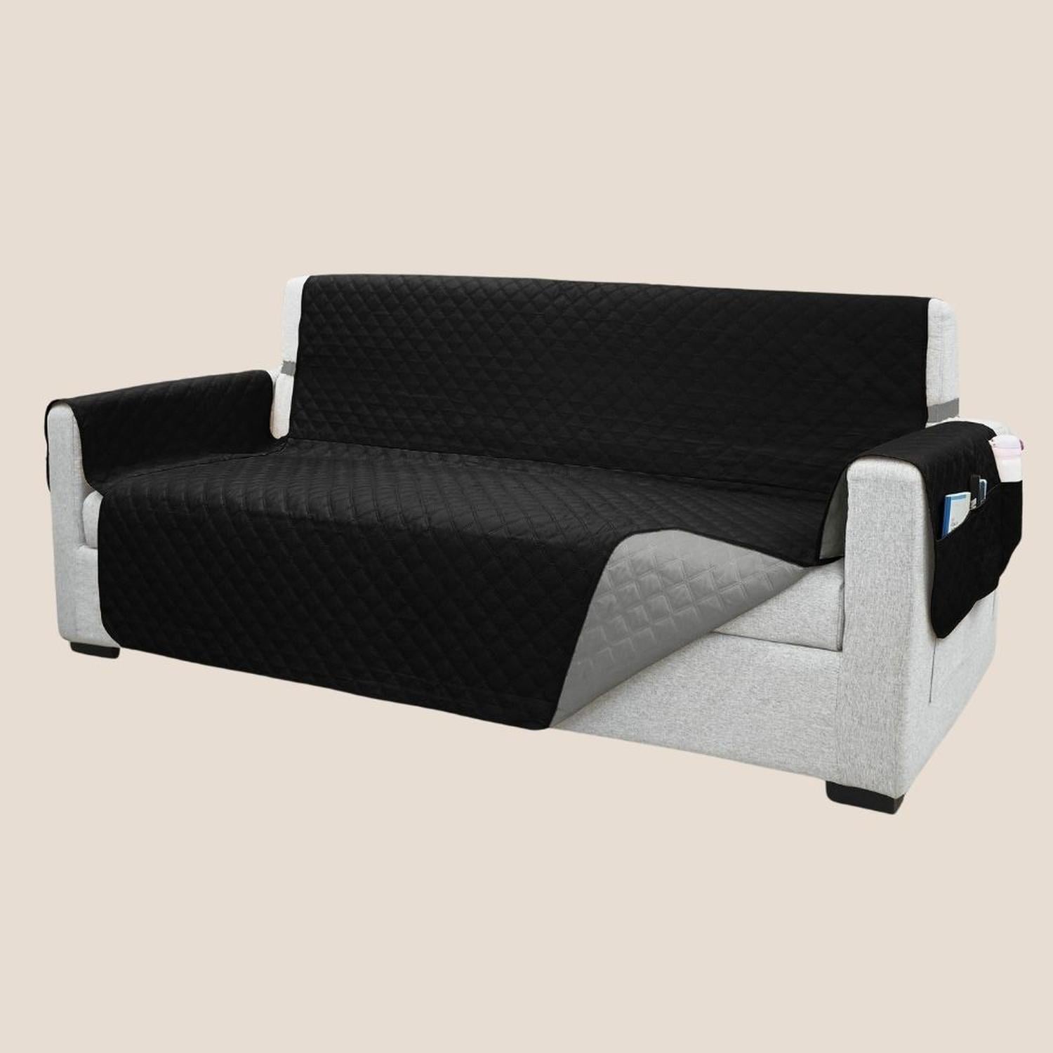 PROTECTOR DE MUEBLE 3-2-1 ANTIFLUÍDO Y REVERSIBLE - NEGRO/GRIS - 2