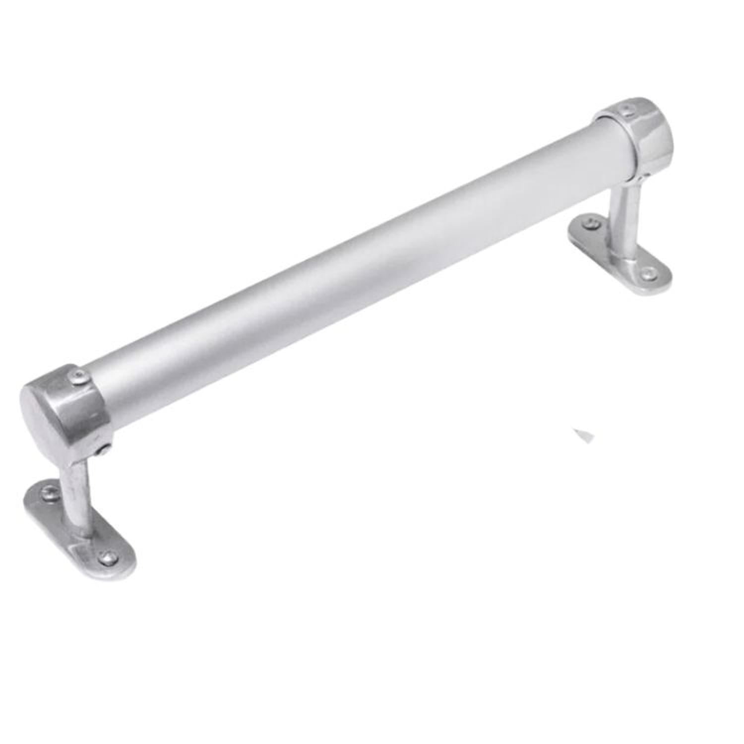 TUBO NACIONAL GRADUABLE DE CORTINA EXTENDIBLE DE 1.50 A 3.0' MTS - PLATEADO - 2