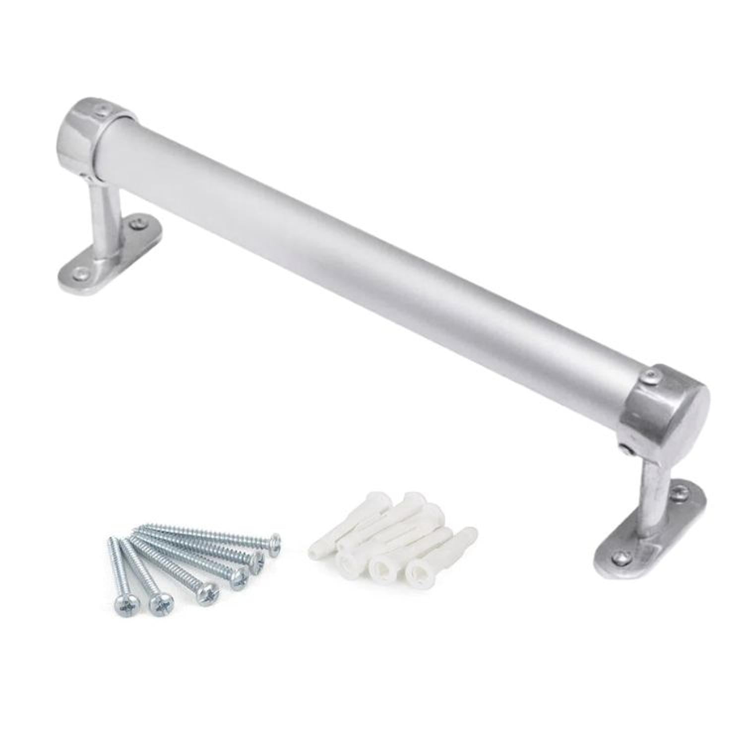 TUBO NACIONAL GRADUABLE DE CORTINA EXTENDIBLE DE 0.75 A 1.50 MTS - PLATEADO - 3