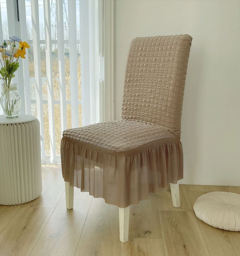 FUNDA DE SILLA BURBUJA (8PZS)-BEIGE - 1