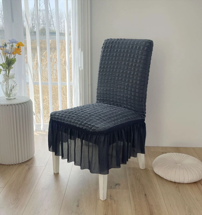 FUNDA DE SILLA BURBUJA (8PZS)-PLOMO - 1