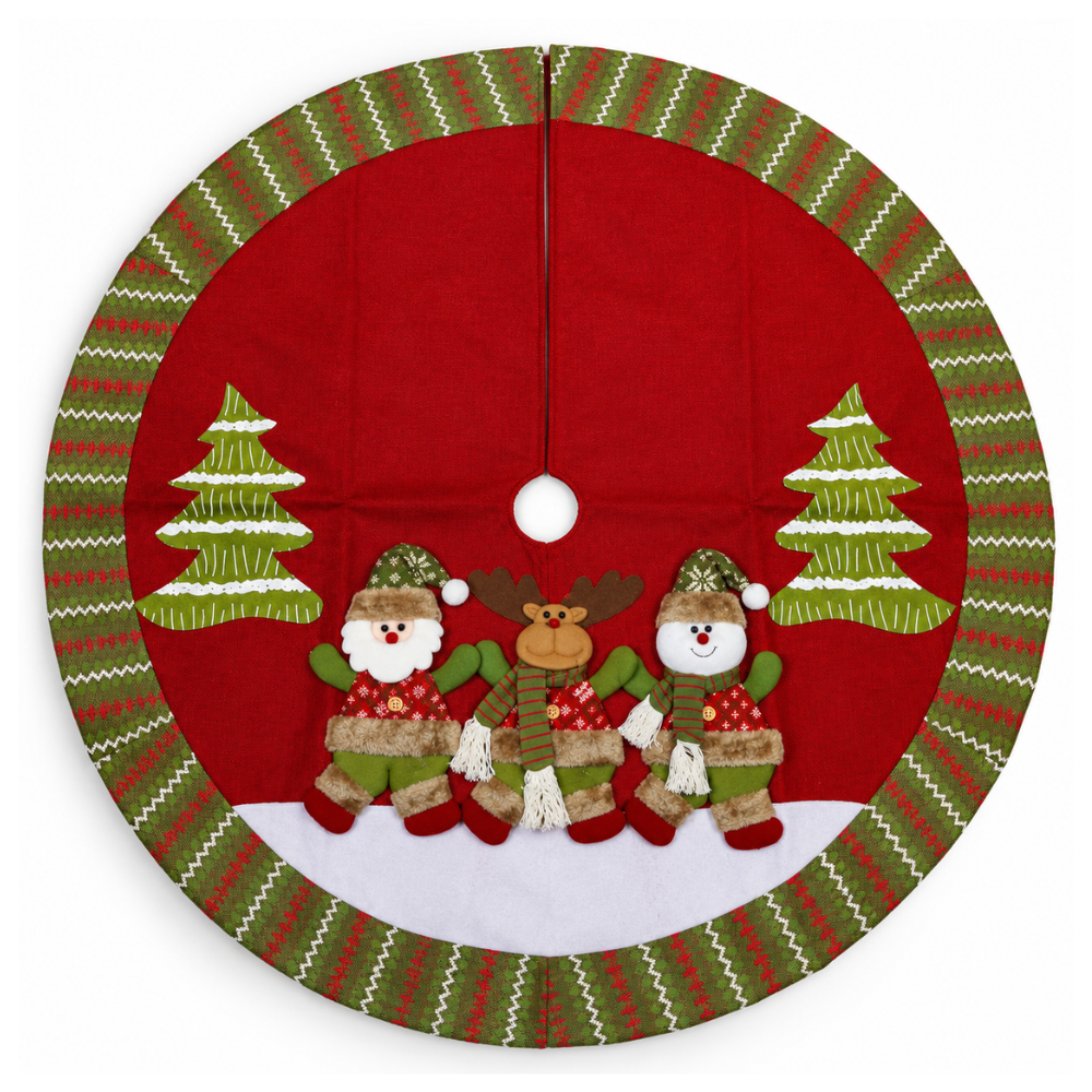 PISO DE ÁRBOL NAVIDEÑO MERRY CHRISTMAS - 7