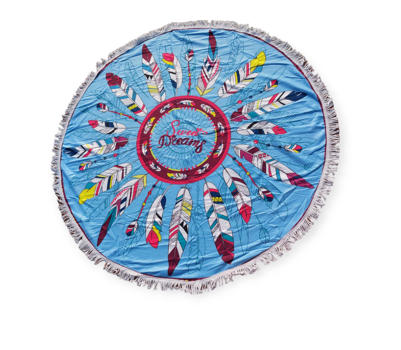 MANDALA TOALLA CIRCULAR PARA PLAYA O PICNIC - 1